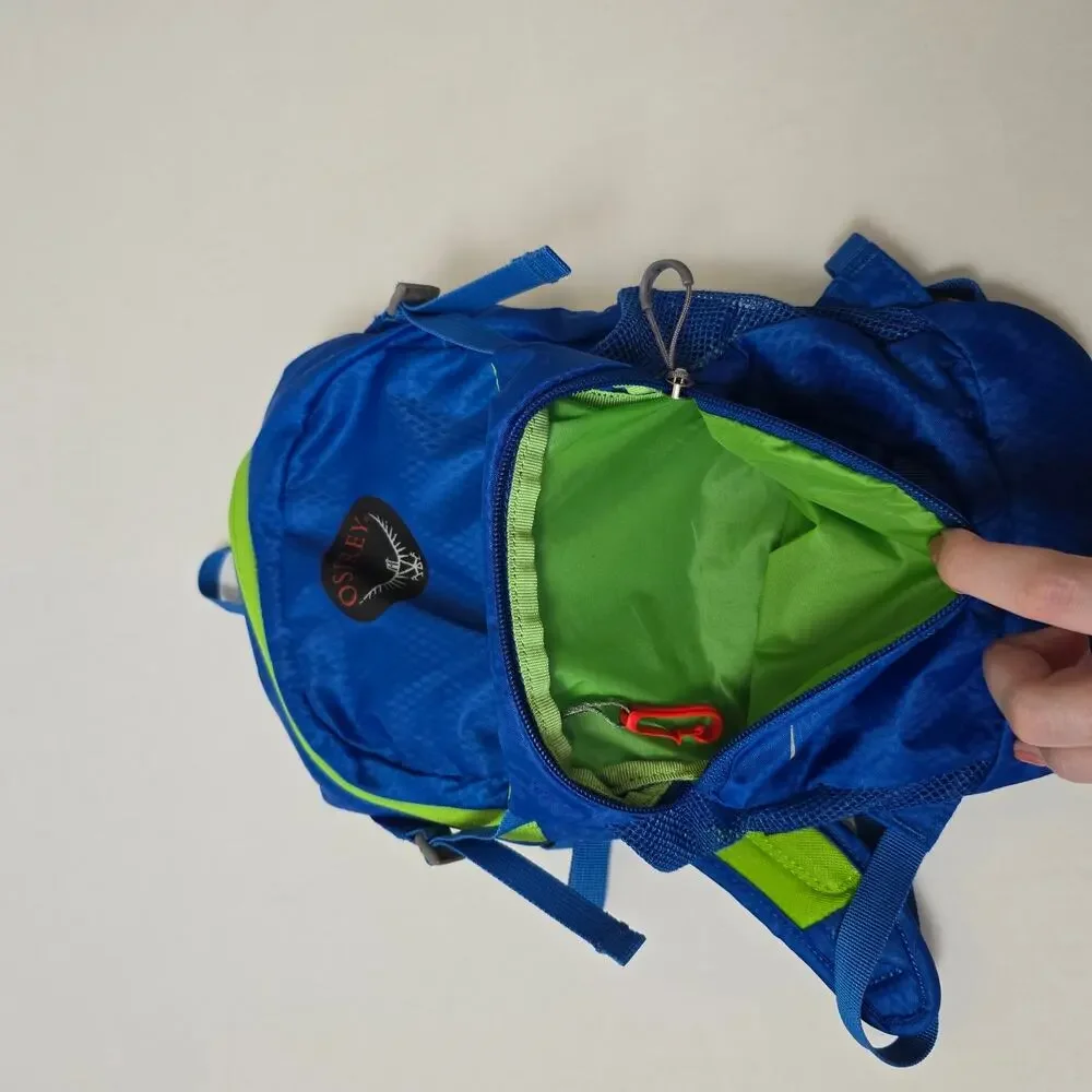 Osprey Moki 1.5 Hydration Pack Hiking Camping Mountain Biking Backpack Blue